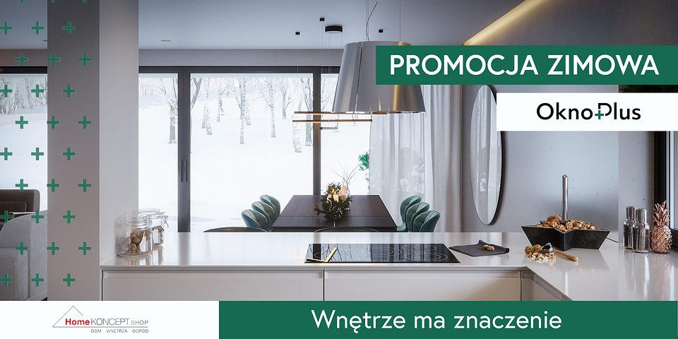 Piękne na zewnątrz, niezawodne wewnątrz. Okna i drzwi w zimowej promocji OknoPlus